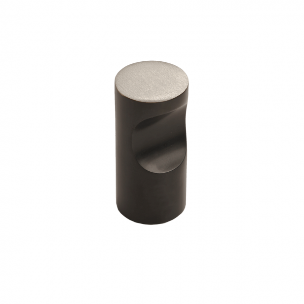 Bronze Contemporary Finger Pull 3/4″